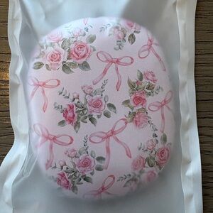 Pink Floral and Bows AirPod Max Case